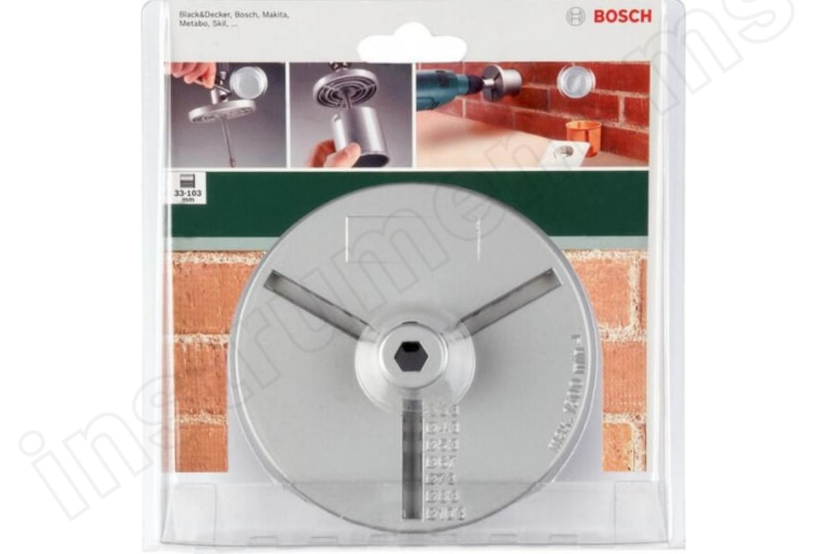 Основание для коронок Bosch 33-103 мм - фото 3