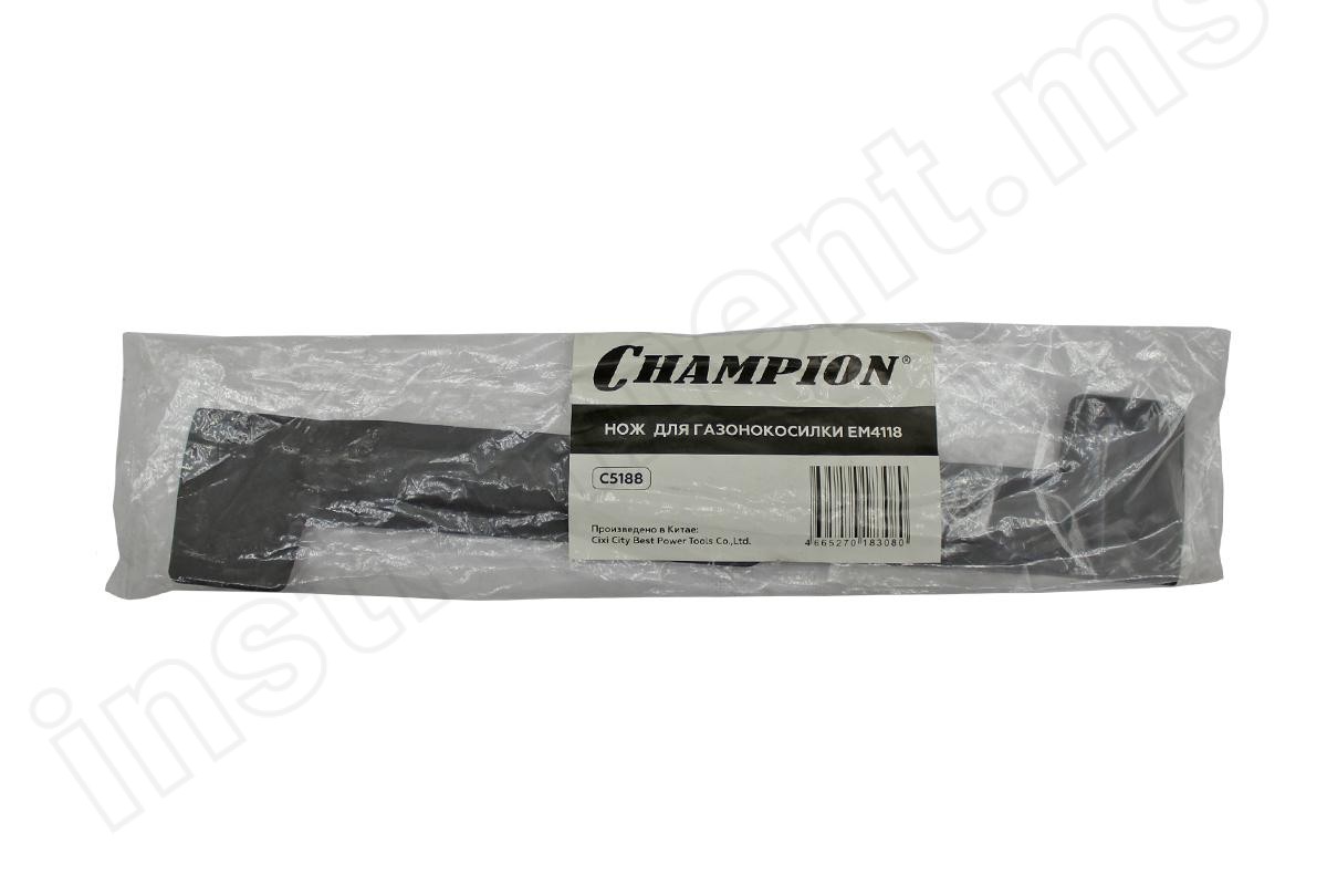 Нож для газонокосилки Champion EM 4118 C5188 - фото 7